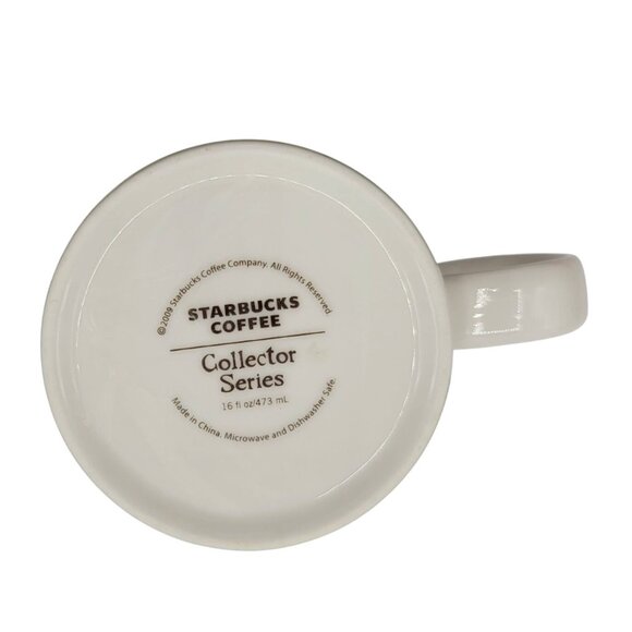 Starbucks New York Mug Global Icon Collector Series Statue of Liberty 16oz 2009 - Picture 8 of 10